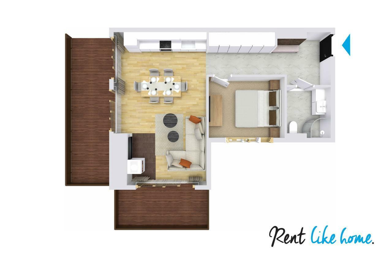 Rent Like Home - Goszczynskiego II Закопане Екстер'єр фото